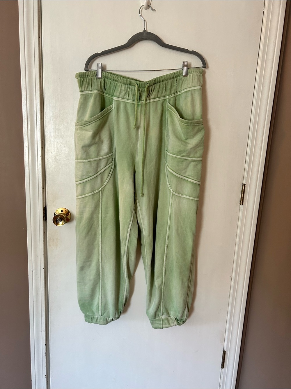 Anthropologie Daily Practice Sage Green sweatpants XL